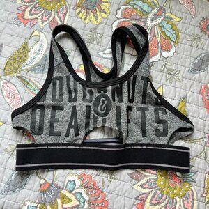 Doughnuts & Deadlifts Sports Bra